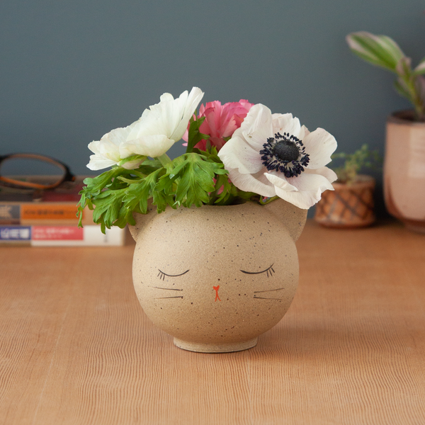 Buddy Vase - Kitty Cat